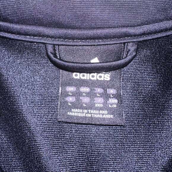 Adidas Mens Large Black Southern Miss Golden Eagles Full Zip Jacket Track Pocket - Picture 6 of 11